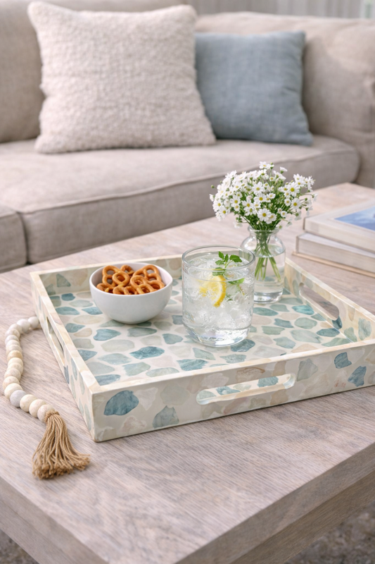 Pham Mother of Pearl Tray 14"