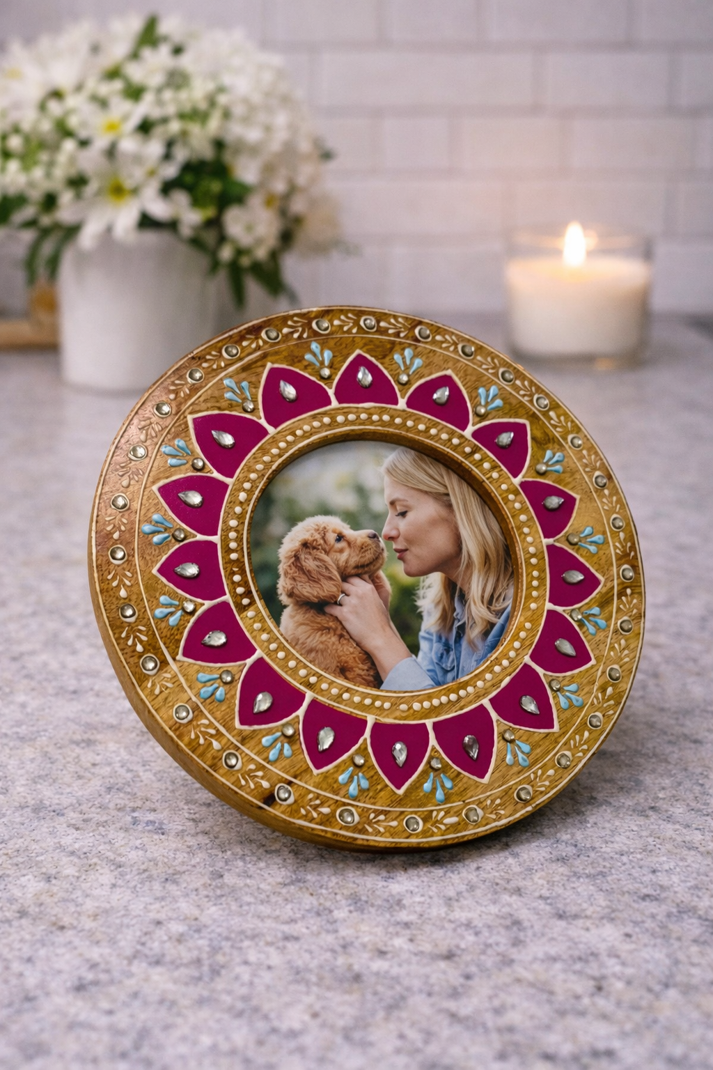 Lalita Tabletop Picture Frame (7"D)