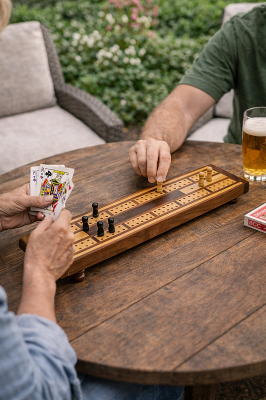 Simar Wood Cribbage Game