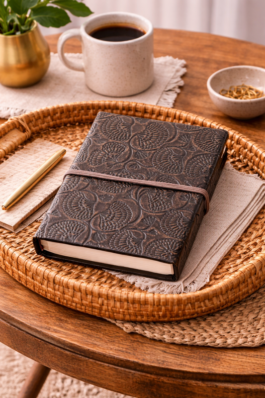 Ginkgo Leather Journal