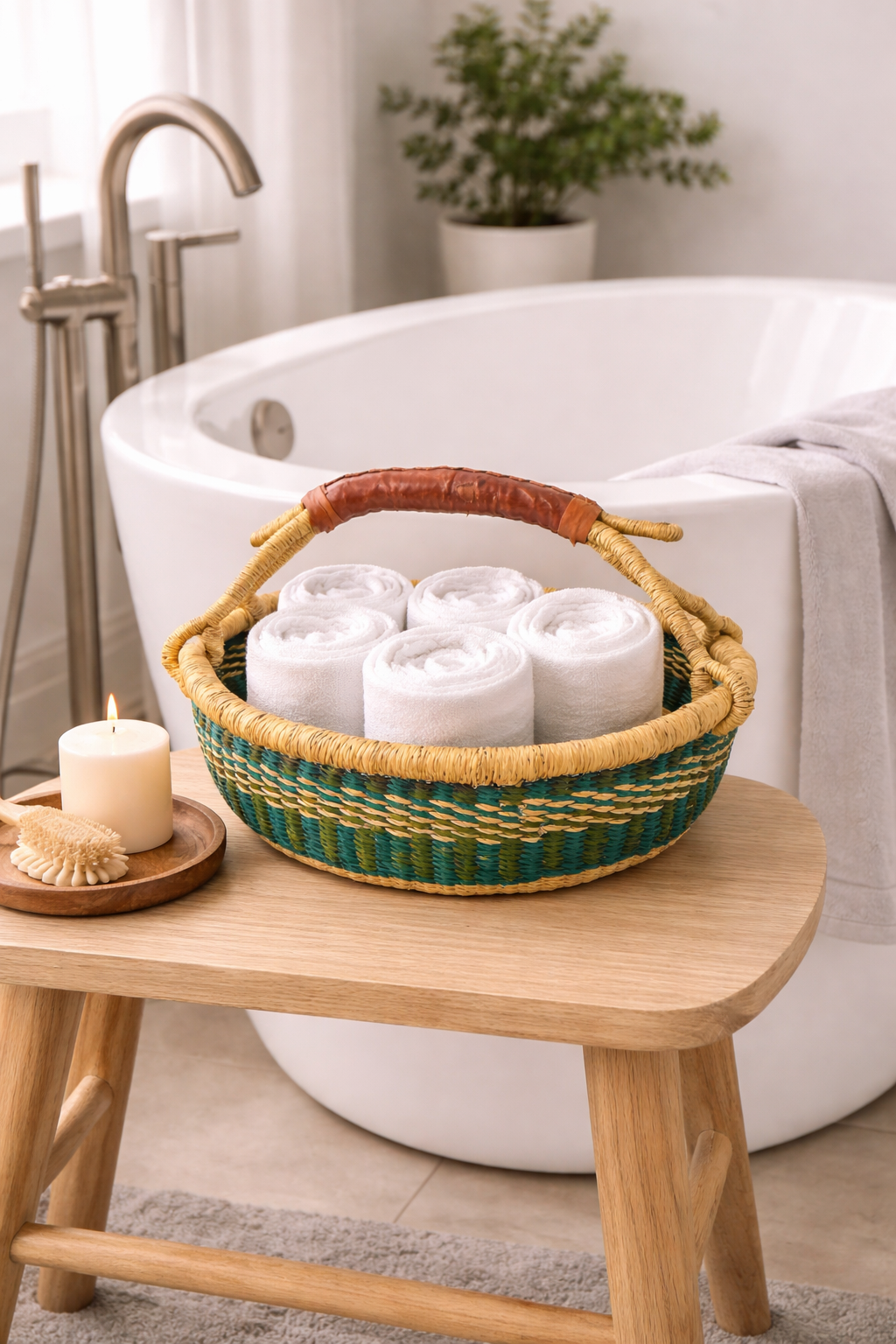 Wanja Green Bread Basket