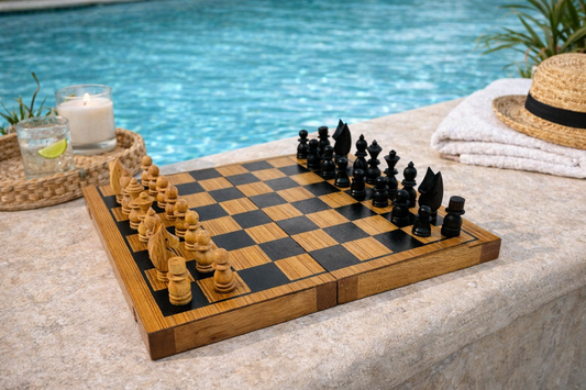 Kovit Wood Chess Game
