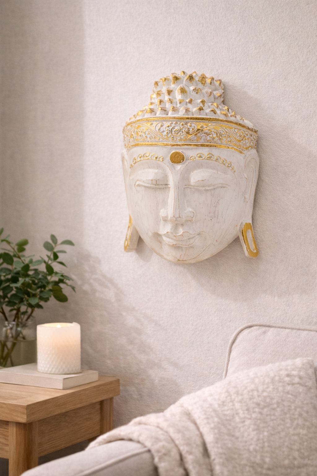 Enlightened Buddha Mask (Large)