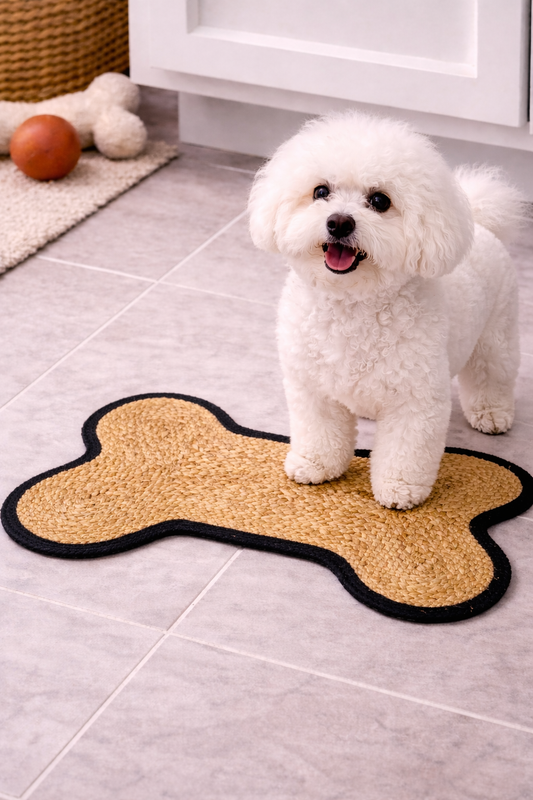Spike Bone Shaped Dog Mat