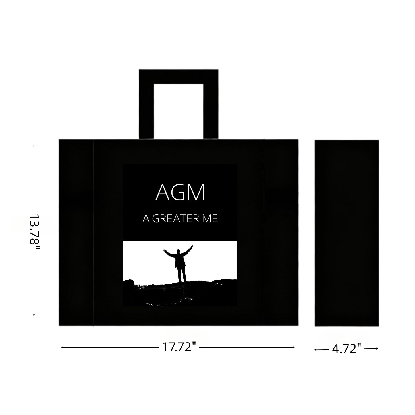 SHOPPER BAG(single color - single-sided printing)