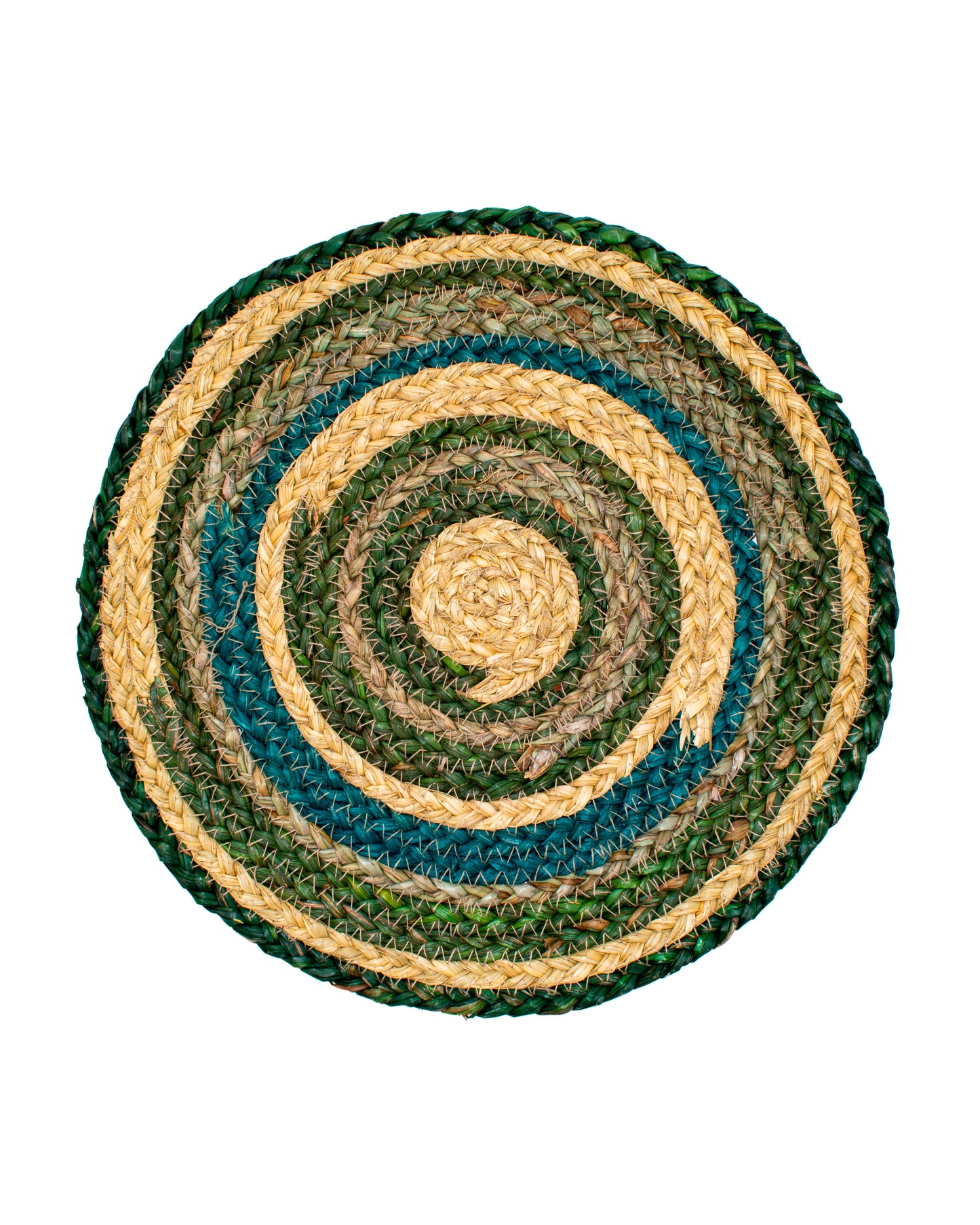 Swirl Woven Wicker Placemats (Set of 4)