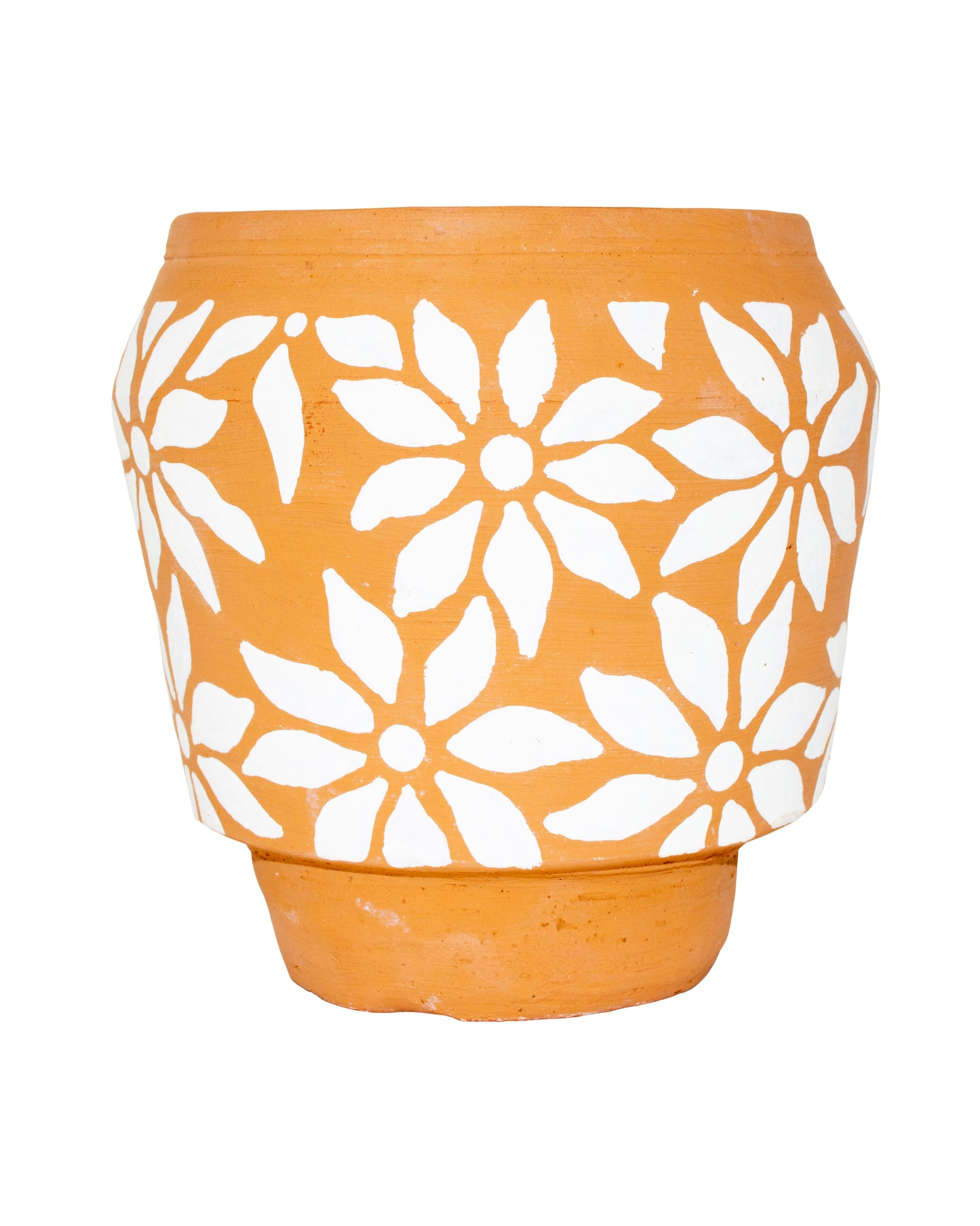 Dover Floral Terracotta Planter