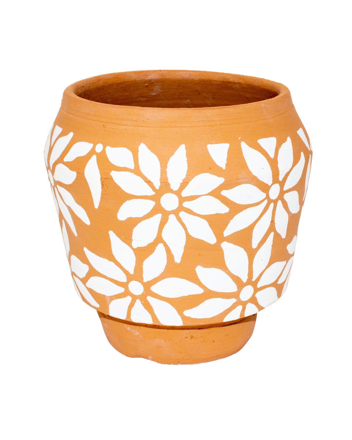 Dover Floral Terracotta Planter