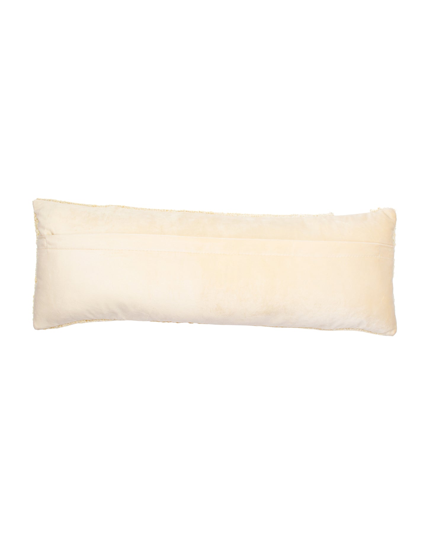 Bee Wool Hooked Pillow (24" x 8")