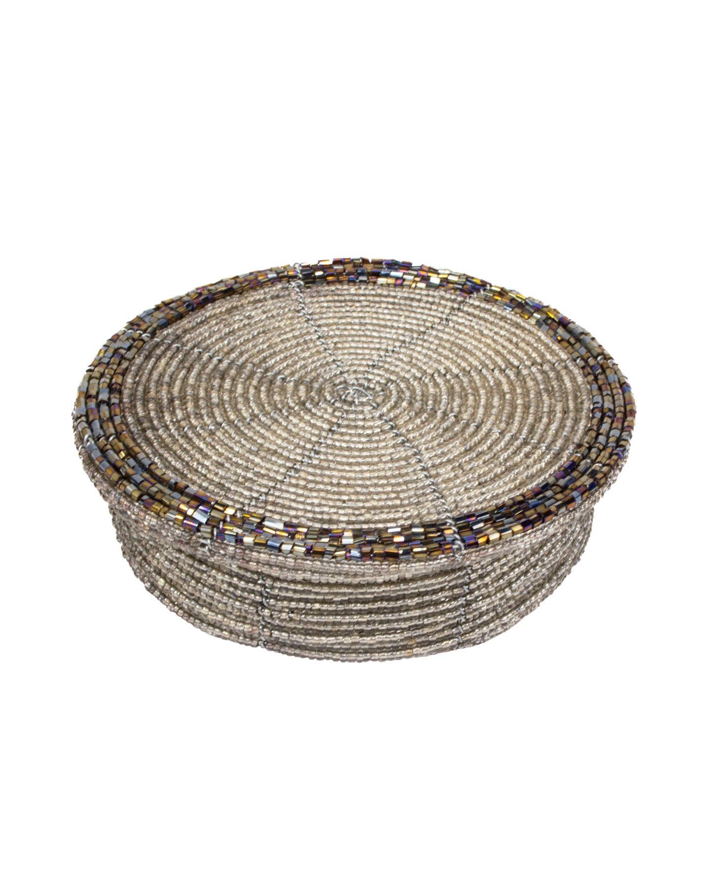 Masai Beaded Coasters With Case (Set of 6)