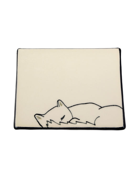 Peeking Cat Tray