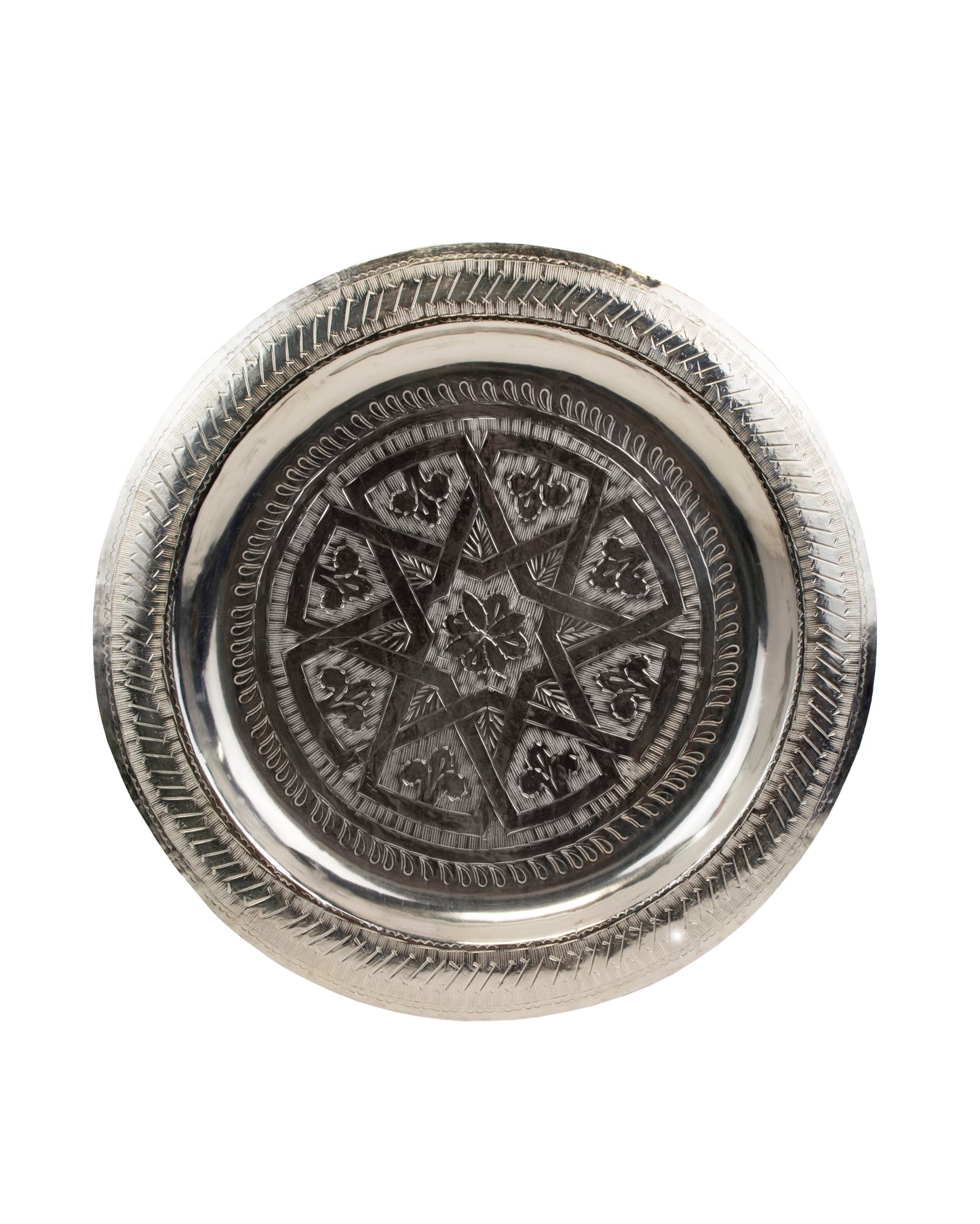 Amina Moroccan Traditional Serving Tray